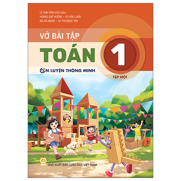Bộ Vở Bài Tập Toán 1 - Tập 1 (Ôn Luyện Thông Minh)