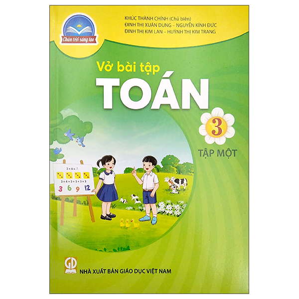 bộ vở bài tập toán 3 - tập 1 (chân trời sáng tạo) (chuẩn)