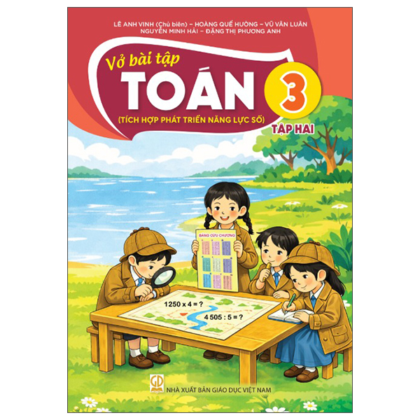 Bộ Vở Bài Tập Toán 3 - Tập 2 (Tích Hợp Phát Triển Năng Lực Số) (Phiên Bản 2026)