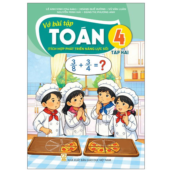 Bộ Vở Bài Tập Toán 4 - Tập 2 (Tích Hợp Phát Triển Năng Lực Số) (Phiên Bản 2026)