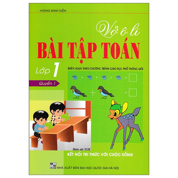 Bộ
						
										
										Vở Ô Li Bài Tập Toán Lớp 1 - Quyển 1 (Kết Nối)