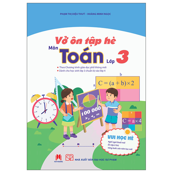 Bộ Vở Ôn Tập Hè Môn Toán - Lớp 3