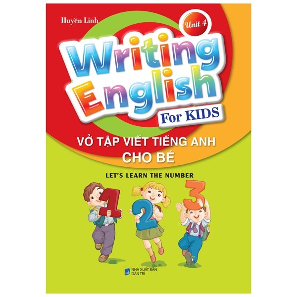 bộ vở tập viết tiếng anh cho bé - tập 4