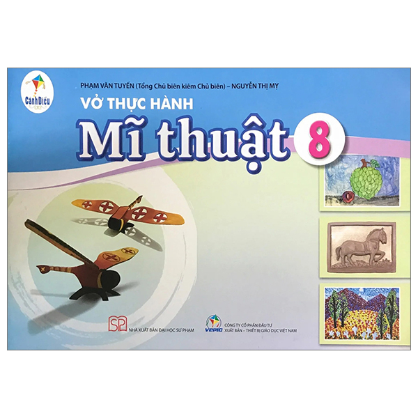 bộ vở thực hành mĩ thuật 8 (cánh diều) (chuẩn)