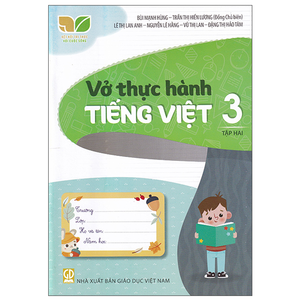 Bộ Vở Thực Hành Tiếng Việt 3 - Tập 2 (Kết Nối) (Chuẩn)