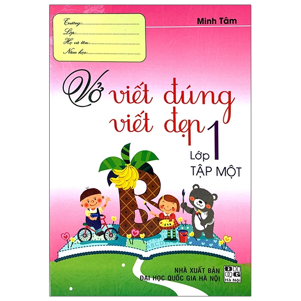 bộ vở viết đúng, viết đẹp 1 - tập 1