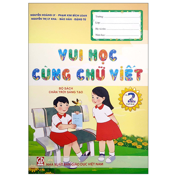 bộ vui học cùng chữ viết lớp 2 - tập 2 (chân trời sáng tạo) (2023)