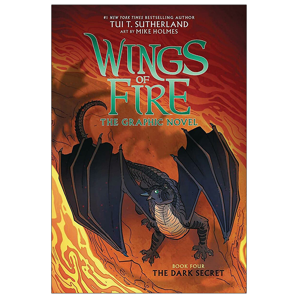 bộ wings of fire #4: the dark secret: a graphic novel