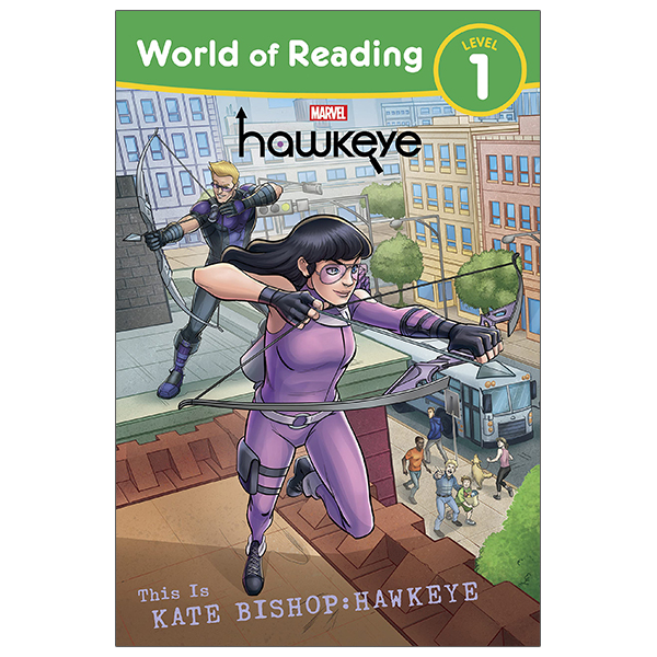 bộ world of reading level 1: this is kate bishop: hawkeye