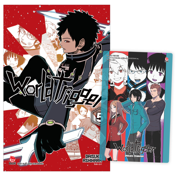 bộ world trigger - tập 5 - tặng kèm pvc card