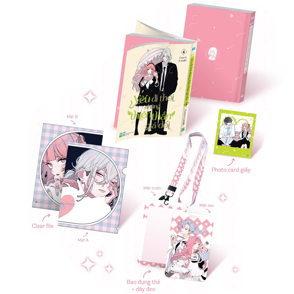 Bo
						
										
										Yeu Di Thoi Nhung Thien Than Gia Doi - Tap 4 - Ban Suu Tam - Tang Kem Photocard Giay + Bao Dung The Va Day Deo + Clearfile
