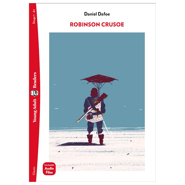 bộ young adult eli readers - robinson crusoe - stage 1 a1 - downloadable audio files