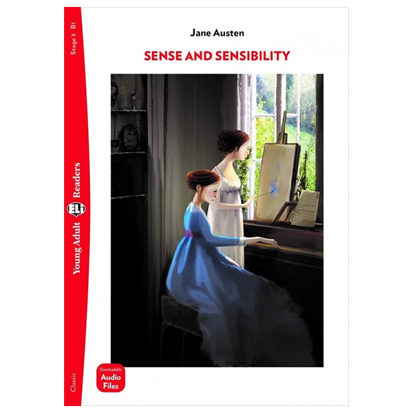 bộ young adult eli readers - sense and sensibility - stage 3 b1 - downloadable audio files