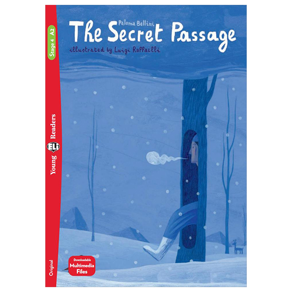 bộ young eli readers - the secret passage - stage 4 a2 - downloadable multimedia