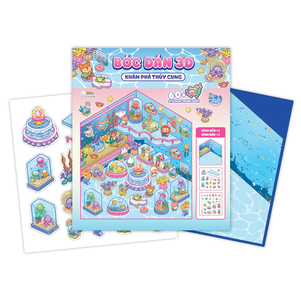 Bóc Dán 3D - Khám Phá Thuỷ Cung