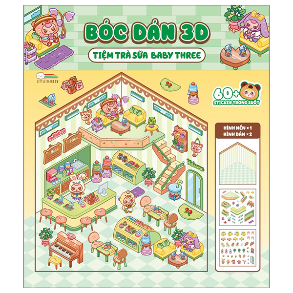 Boc Dan 3D - Tiem Tra Sua Baby Three (Tai Ban 2025)