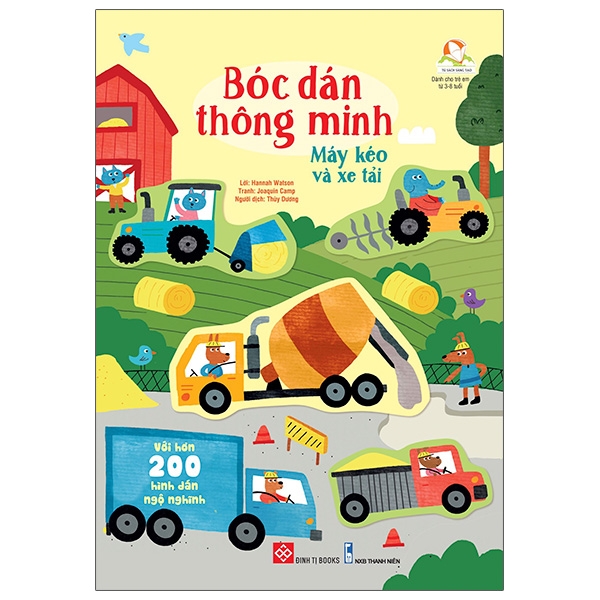 bóc dán thông minh - máy kéo và xe tải