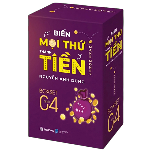 Boxset Biến Mọi Thứ Thành Tiền (Hộp 4 Quyển)