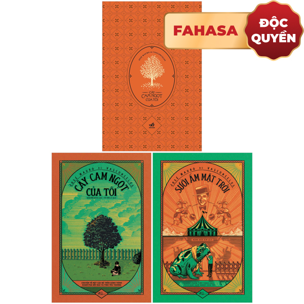 Boxset Cây Cam Ngọt Của Tôi + Sưởi Ấm Mặt Trời (Hộp 2 Cuốn) - Bìa Cứng - Phiên Bản Độc Quyền 50 Năm Fahasa