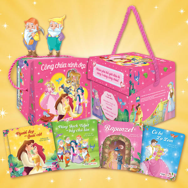 Boxset Công Chúa Xinh Đẹp (Hộp 4 Cuốn)