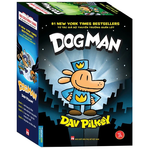 boxset dog man trọn bộ ( bộ 4 tập)