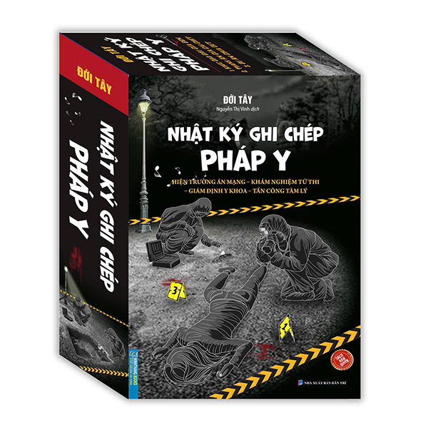 boxset nhật ký ghi chép pháp y - tập 1 + tập 2 + tập 3 (hộp 3 tập)