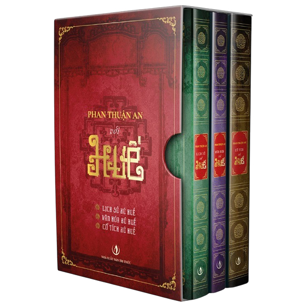 Boxset Phan Thuận An Với Huế - Lịch Sử Xứ Huế + Văn Hóa Xứ Huế + Cổ Tích Xứ Huế (Hộp Ba Cuốn)