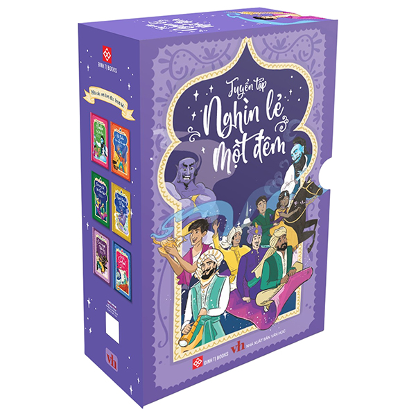 boxset tuyển tập nghìn lẻ một đêm (hộp 6 cuốn)