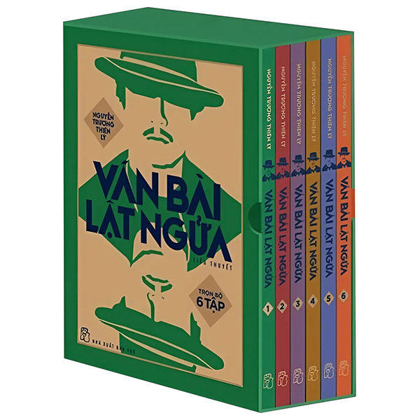 boxset ván bài lật ngửa (hộp 6 cuốn)