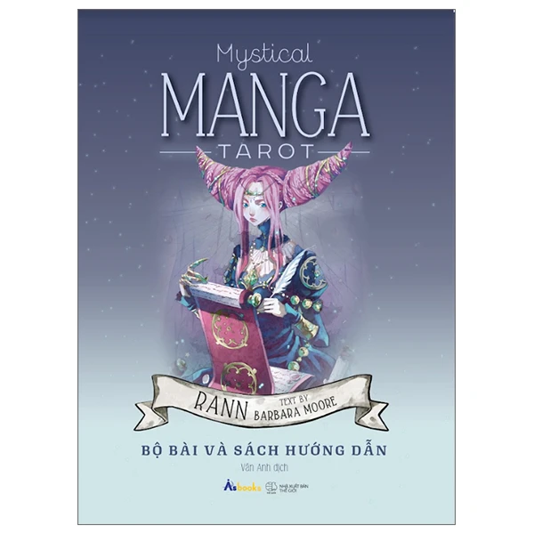 boxset việt hoá - mystical manga tarot (bộ bài và sách hướng dẫn)