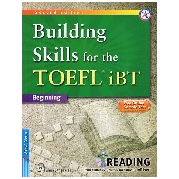 building skills for the toefl ibt - reading - kèm cd