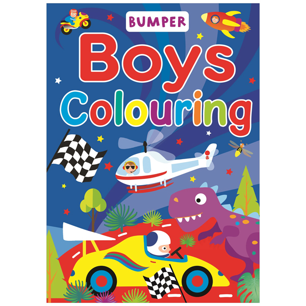 bumper boys colouring