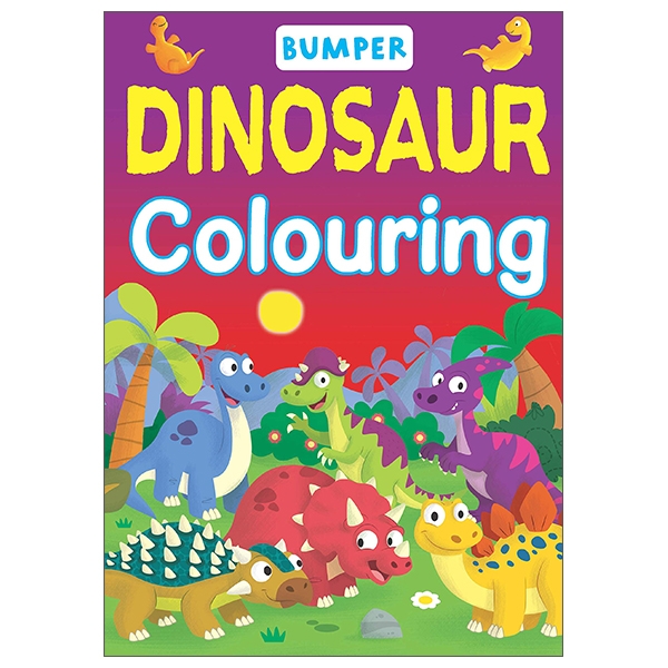 bumper dinosaur colouring