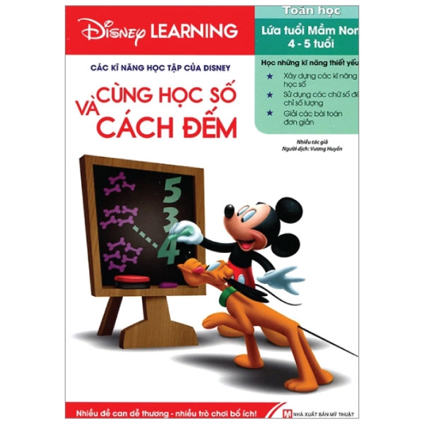 các kĩ năng học tập của disney - cùng học số và cách đếm