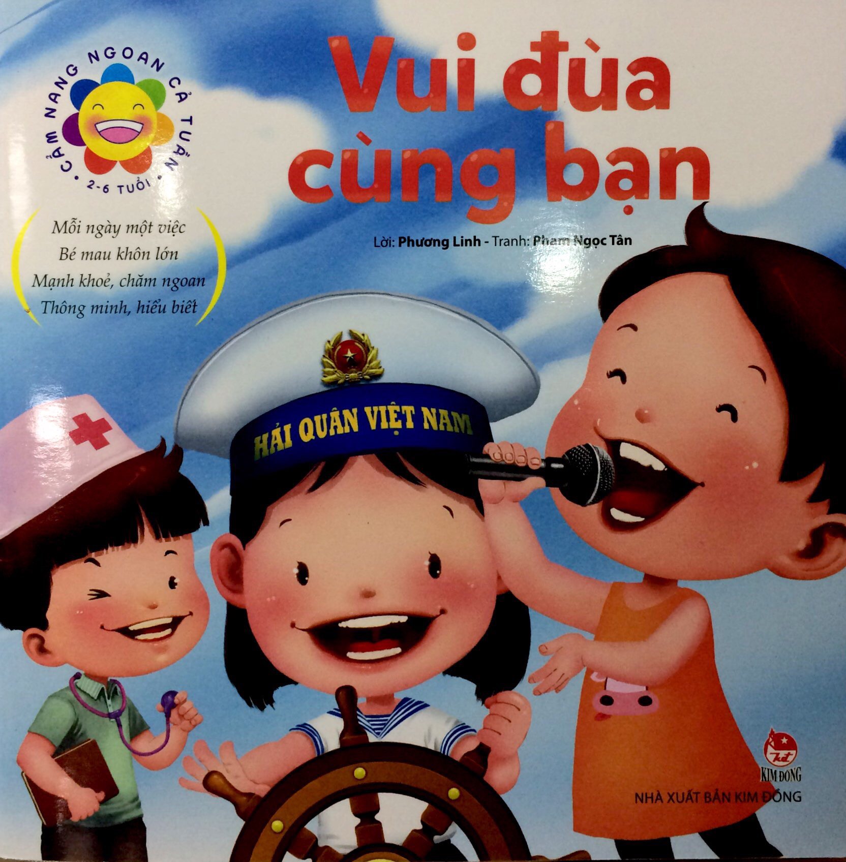 cẩm nang ngoan cả tuần - vui đùa cùng bạn (2-6 tuổi)