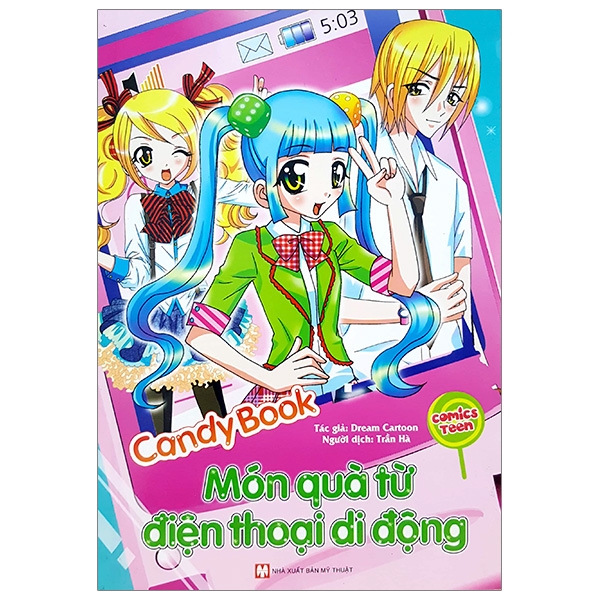 candy book - món quà từ điện thoại di động