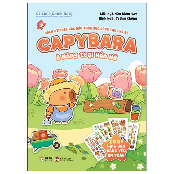 Capybara o nong trai Hon Ho