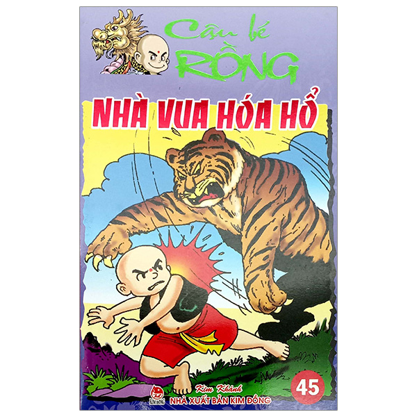 cậu bé rồng - tập 45: nhà vua hóa hổ