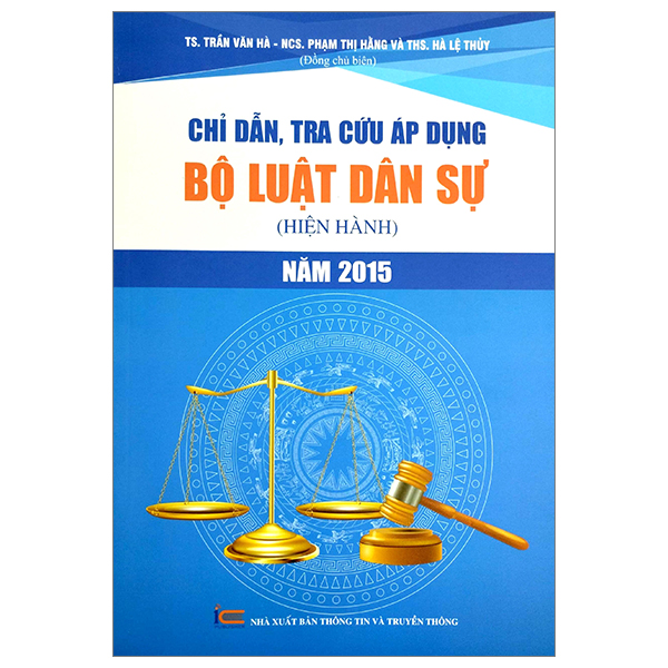 chỉ dẫn tra cứu áp dụng bộ luật dân sự (hiện hành) năm 2015