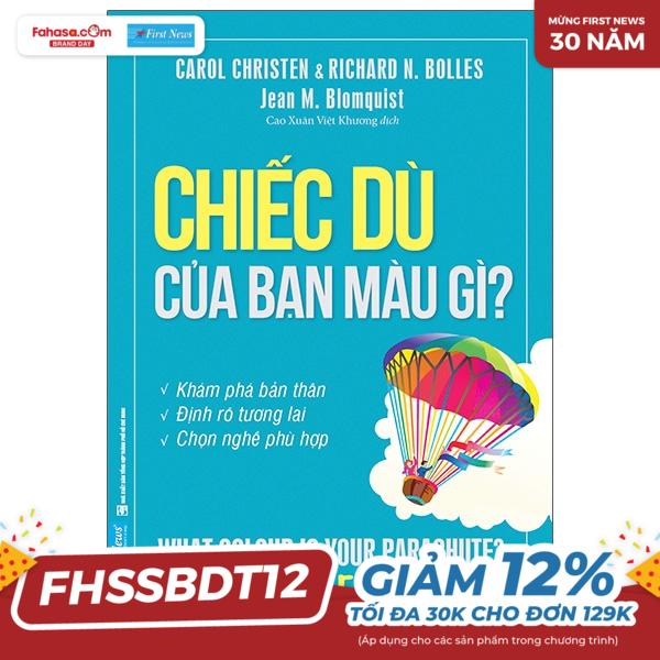 chiếc dù của bạn màu gì? bí quyết chọn nghề (tái bản 2020)