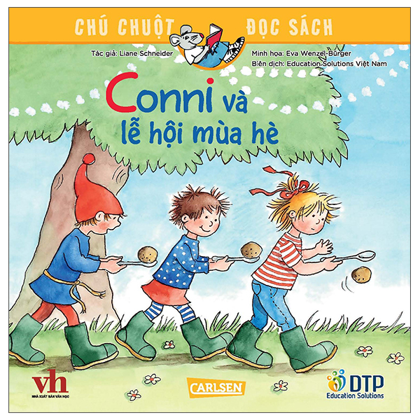 chú chuột đọc sách - conni và lễ hội mùa hè