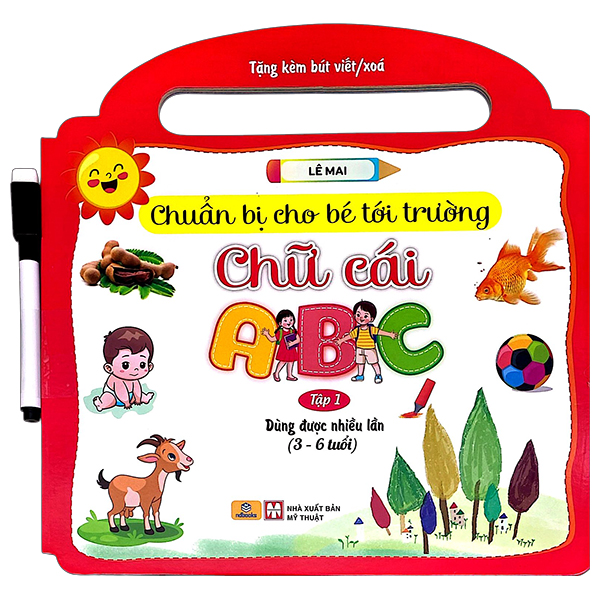 Chuẩn Bị Cho Bé Tới Trường - Chữ Cái - Tập 1 (Tái Bản 2026)