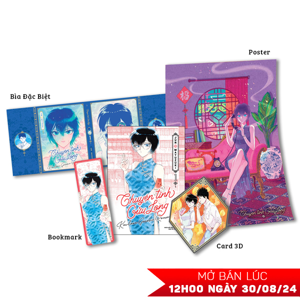 chuyện tình cửu long - tập 1 - bản sưu tầm - tặng kèm bìa đặc biệt + bookmark + card 3d + poster