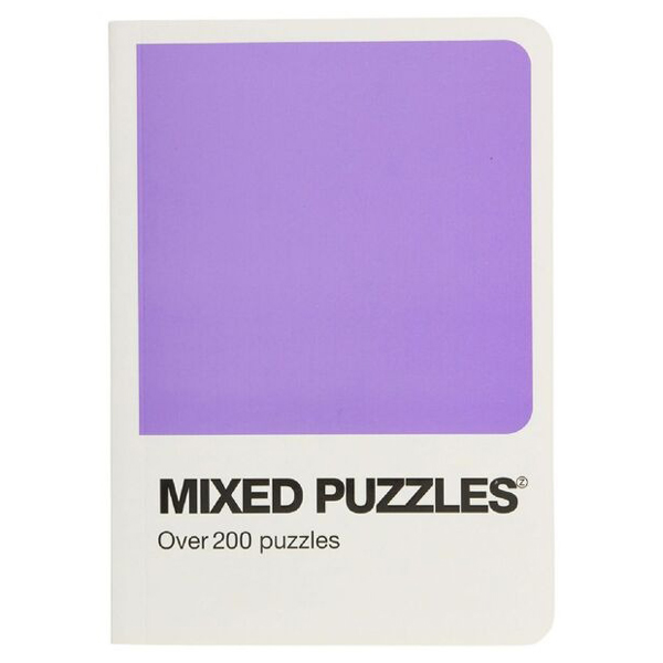 colour block puzzle book - mixed puzzles