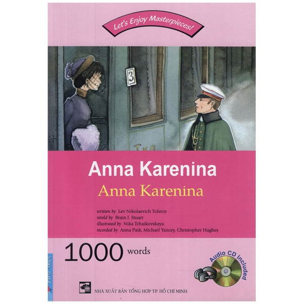 combo happy reader - anna karenina (sách kèm cd)