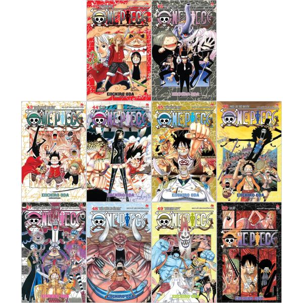 combo manga - one piece: tập 41 - 50 (bộ 10 tập)