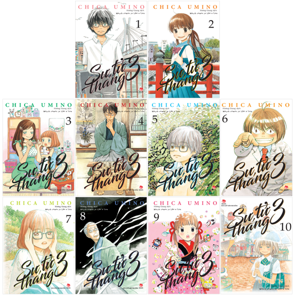 Combo Manga - Su Tu Thang 3: Tap 1 - 10 (Bo 10 Tap) (Tai Ban 2025)