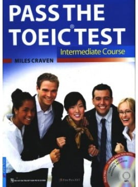 combo pass the toeic test - intermediate course (sách kèm cd)