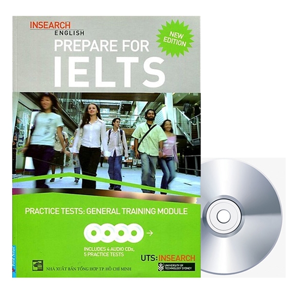 combo prepare for ielts general training practicetests + cd