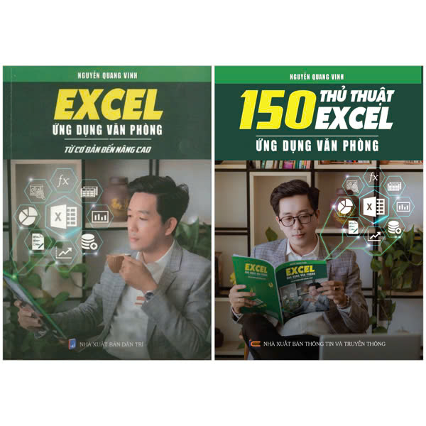 Combo Sach Excel Ung Dung Van Phong + 150 Thu Thuat Excel (Bo 2 Cuon)